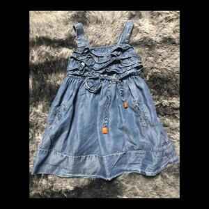 Mayoral Vintage Denim Dress‎ - Size 4T
